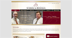 Desktop Screenshot of mychristianattorney.com